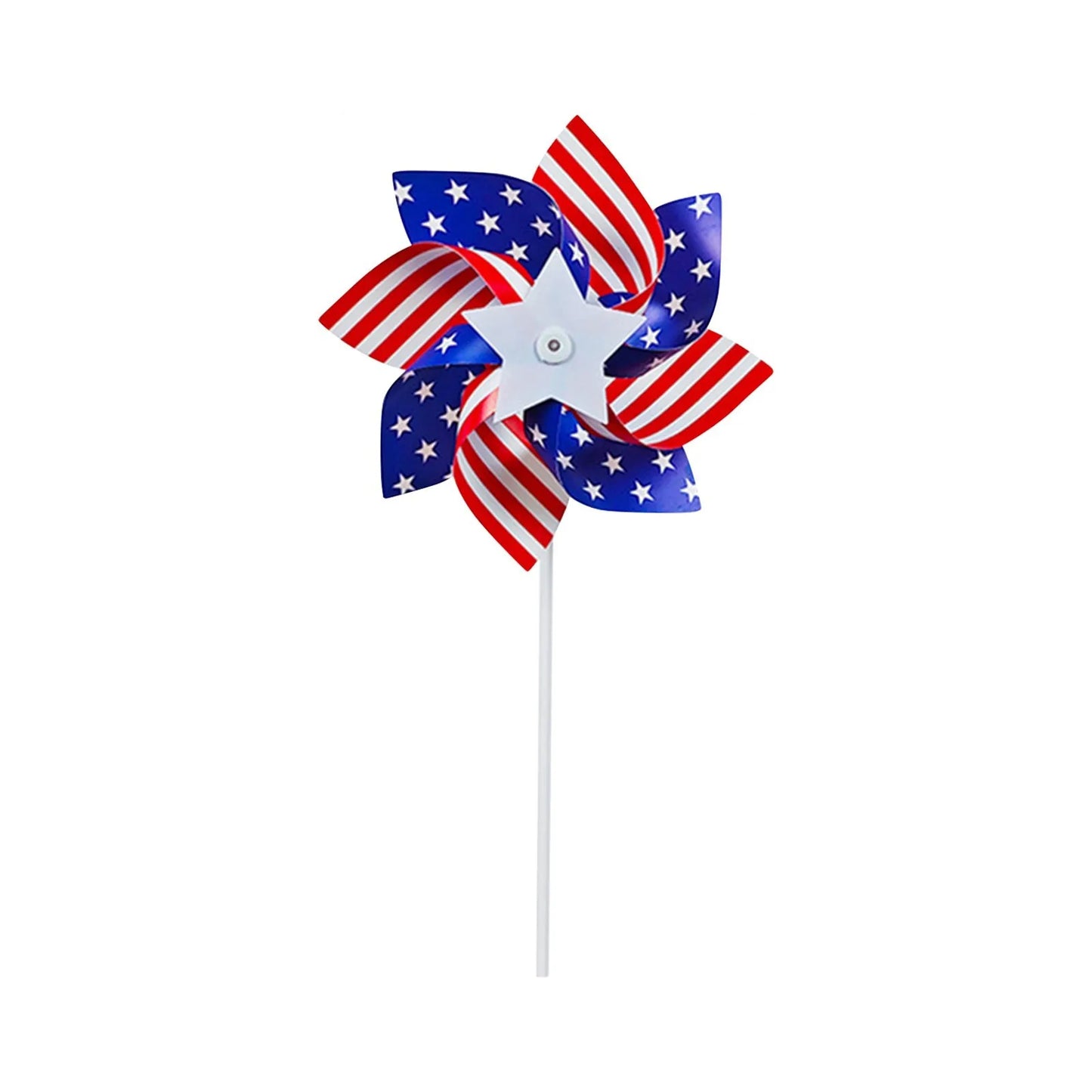 American Flag Patriotic Windmills Wind Spinner Pack