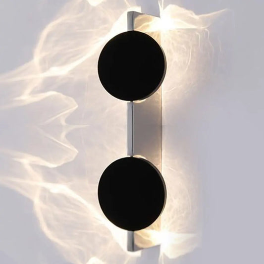 LED Corrugated Wall Lamp Rotatable Water Ripple Wall Light