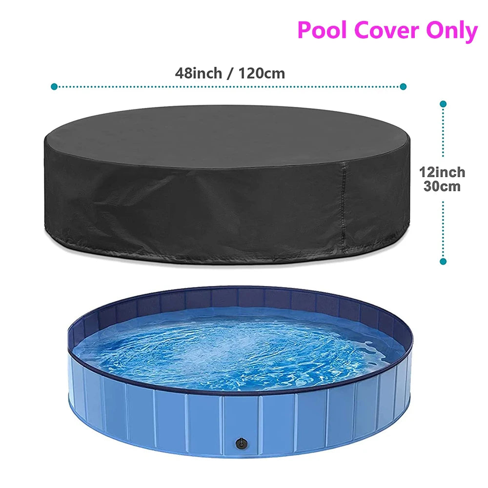 PETRAVELCN Foldable Dog Pool Portable Bath For Large Dogs