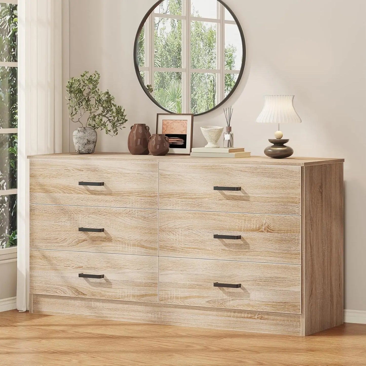 Six Drawer Dresser For Bedroom Modern Chest