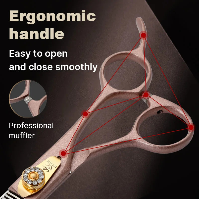 Fenice JP440C Thinning Scissors for Pets 35 Percent Thinning Rate