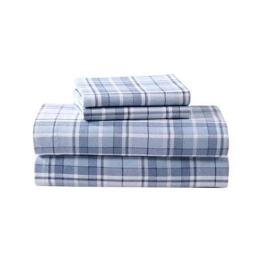Flannel Bed Sheets Anti Pilling Wrinkle Resistant Cotton For All Season Comfort