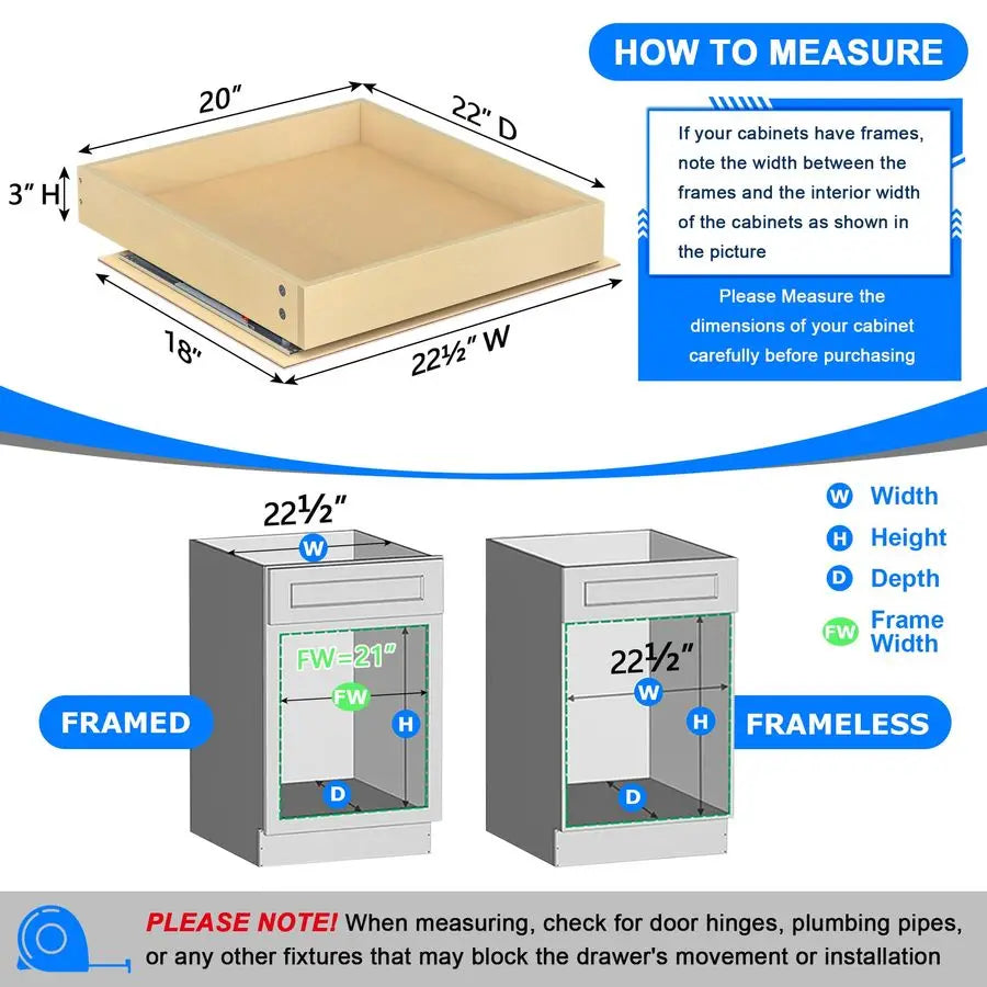 Soft Close Pull Out Cabinet Organizer For Kitchen Cabinets