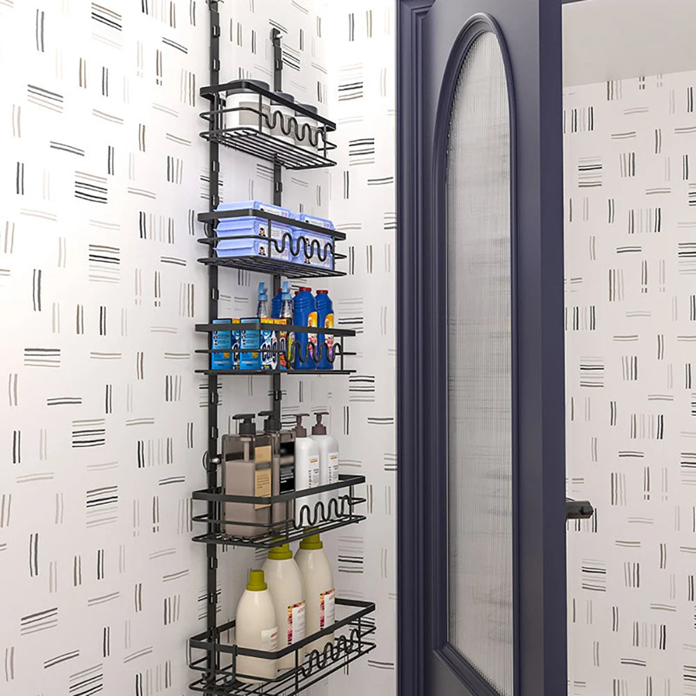 HobbyLane Over The Door Pantry Organizer Multi Tier Metal Rack