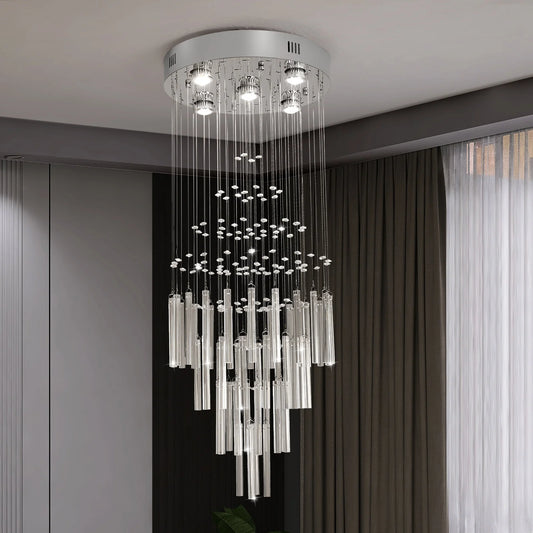 VETRULUS Crystal Ceiling Chandelier Lustre Pendant Lights