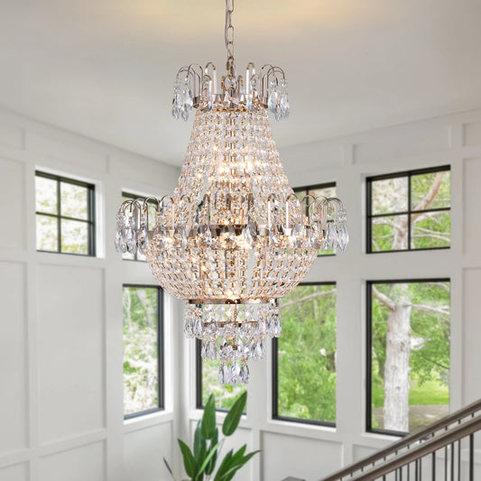 ARLGSITE Luxury Crystal Chandelier With K9 Crystals