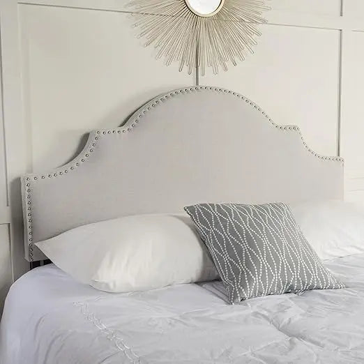 Fully Upholstered Headboard, Wall Mounted, Easy Assembly