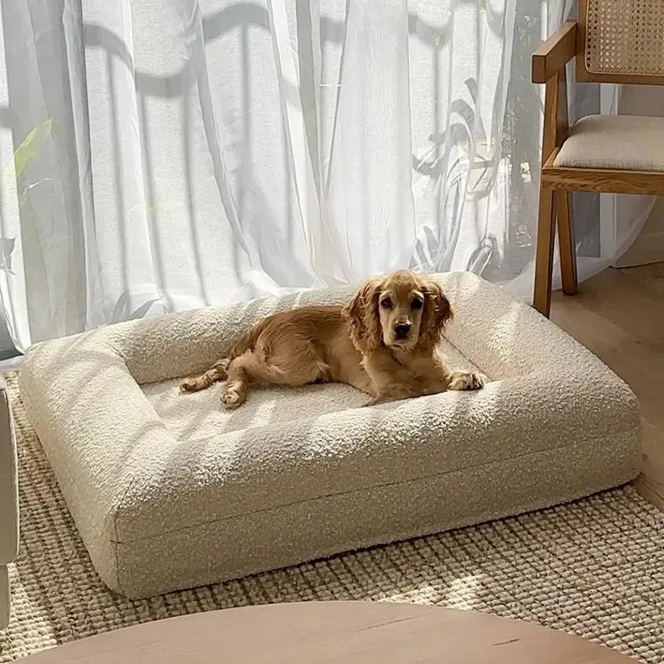 MBVMCN Orthopedic Memory Foam Waterproof Dog Bed With Zipper
