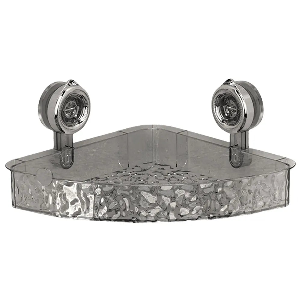 Suction Cup Bathroom Storage Shelf No Drill Shower Organizer