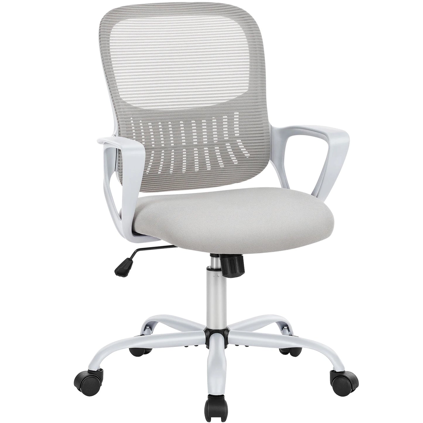 JHK Ergonomic Mesh Back Office Chair With Adjustable Height Wheels