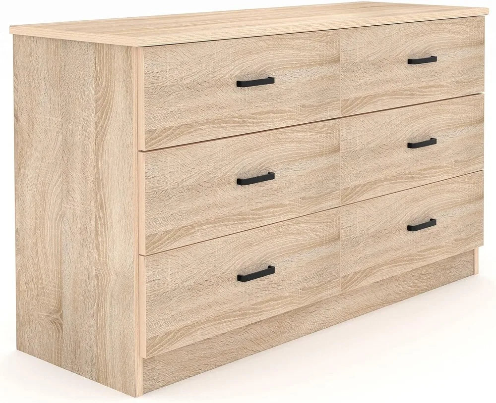 Six Drawer Dresser For Bedroom Modern Chest