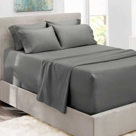Extra Deep Pocket Sheet Set for Deep Mattresses, Soft Bedding
