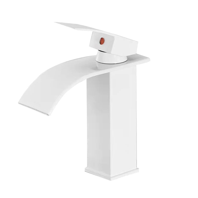 MYQualife Waterfall Bathroom Faucet For Vessel Sinks