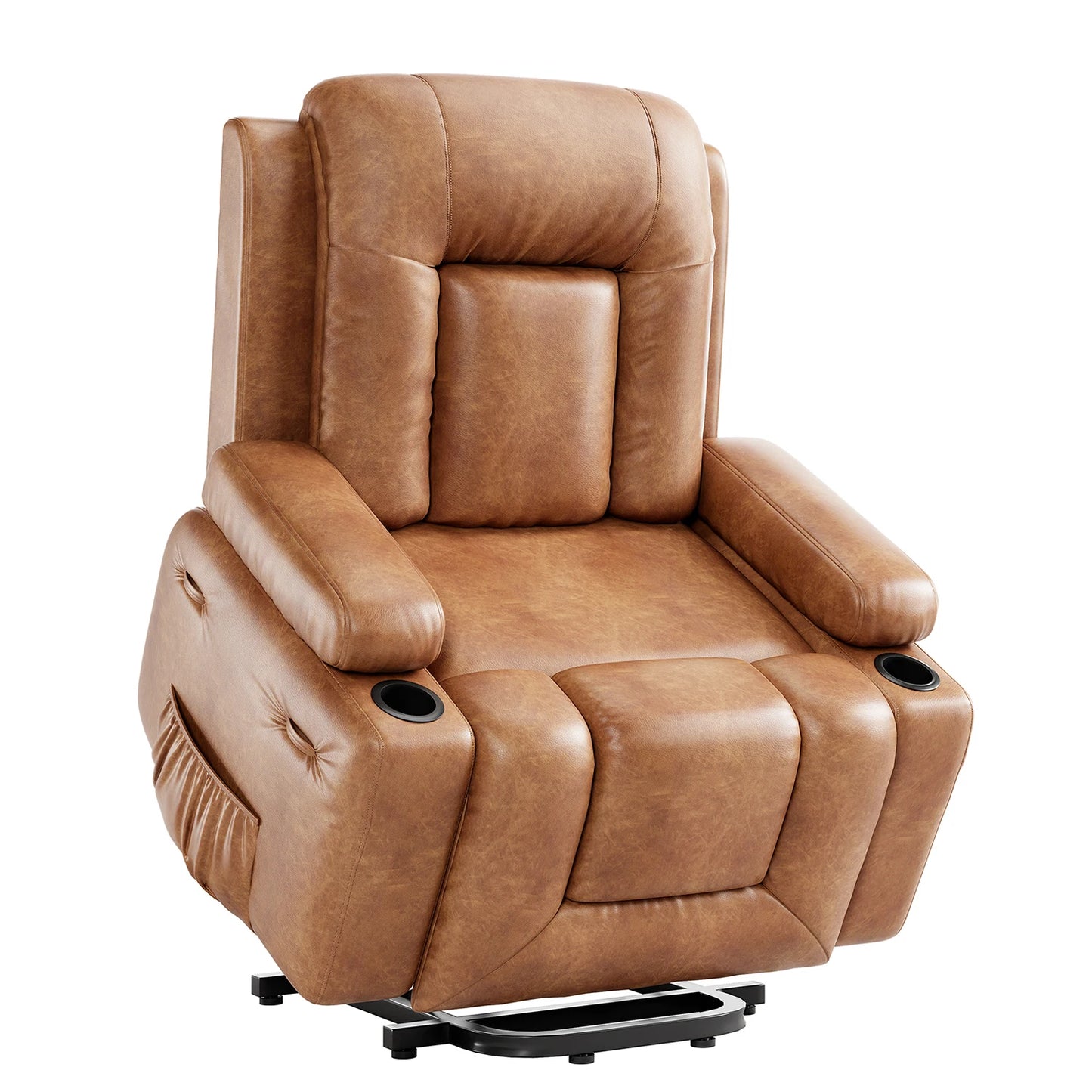 Power Recliner Chair PU Leather Sofa for Home Theater