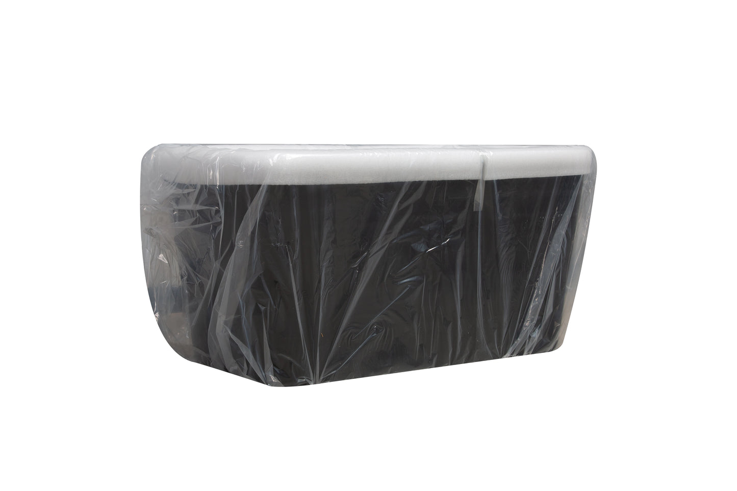 Acrylic Freestanding Soaking Bathtub Square Sit In Design