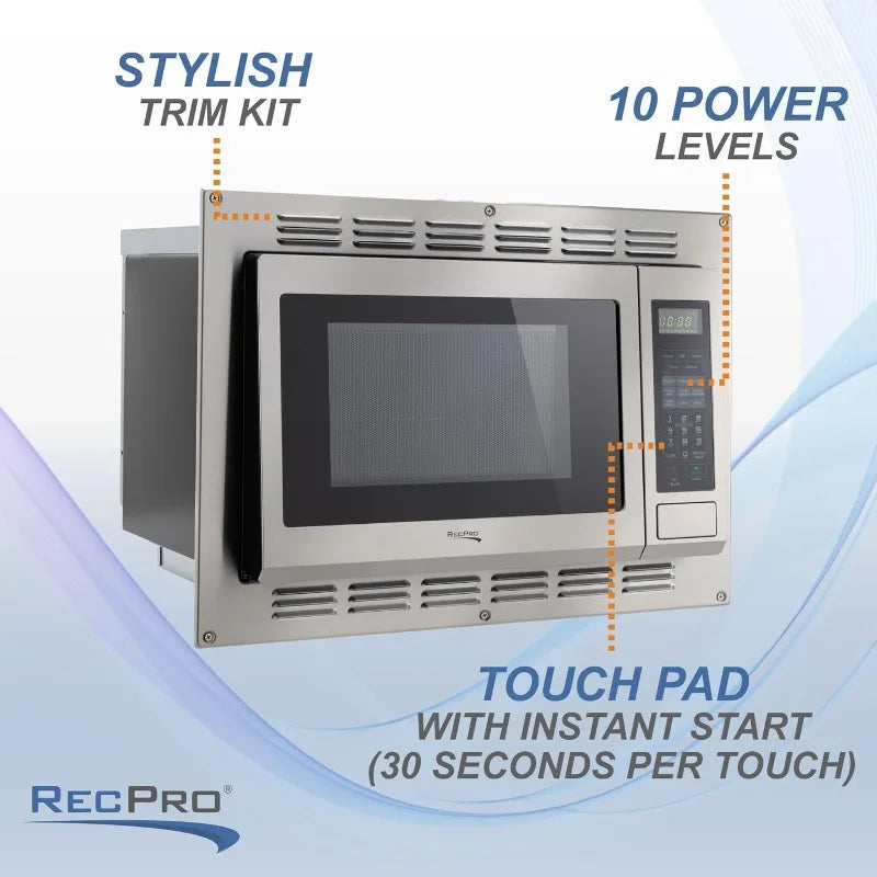 RV Convection Microwave Stainless Steel Direct Replacement For High Pointe
