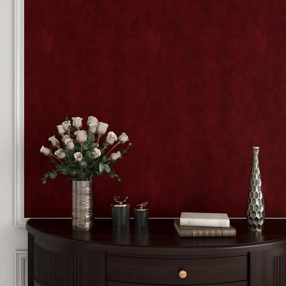 Vintage Velvet Textured Self Adhesive Wallpaper For Walls