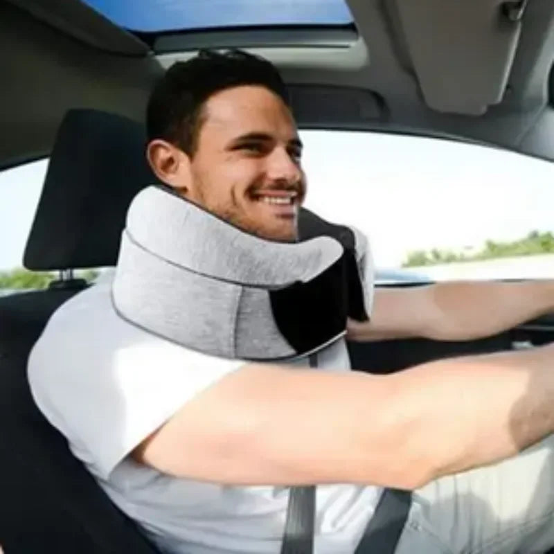 Travel Neck Pillow Memory Foam U-Shaped Headrest