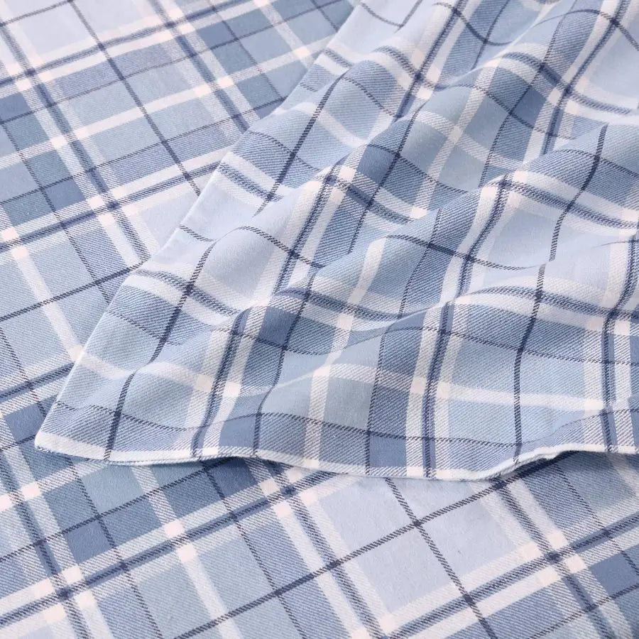 Flannel Bed Sheets Anti Pilling Wrinkle Resistant Cotton For All Season Comfort