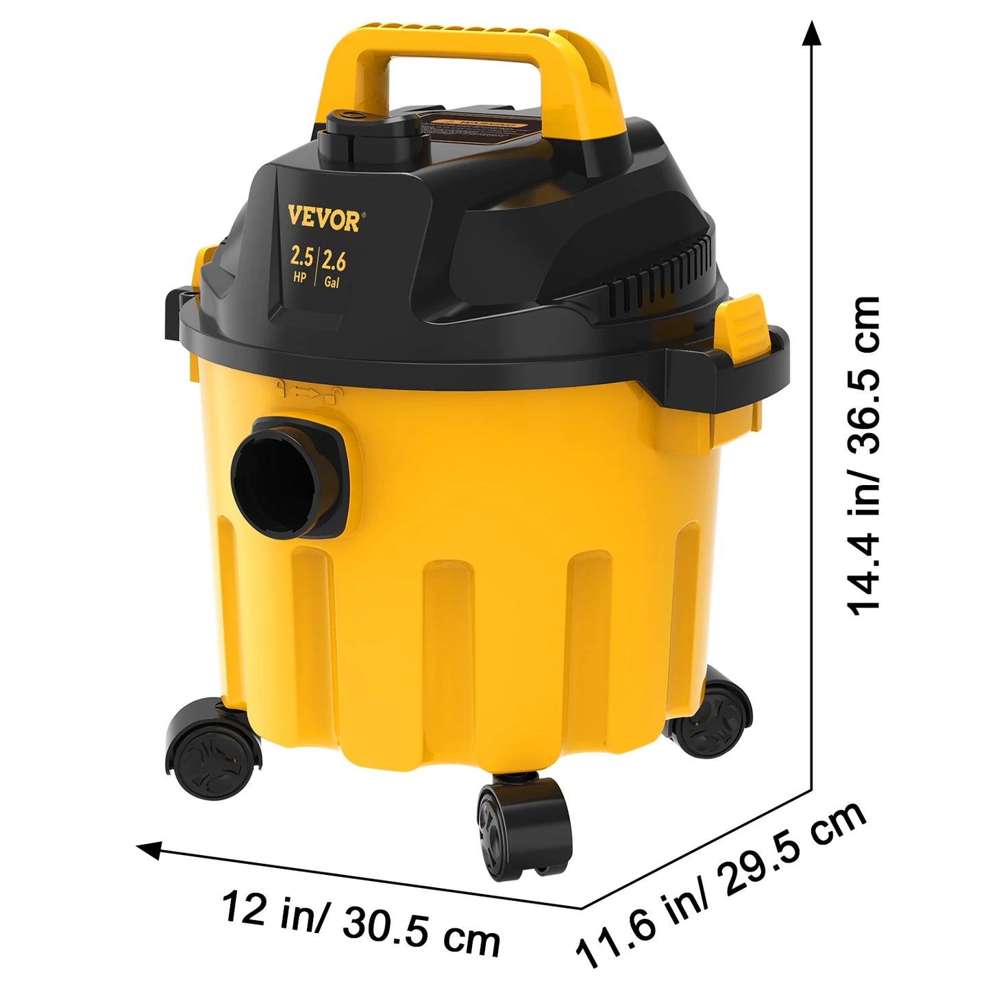 SucceBuy Wet Dry Vacuum Three In One Portable Shop Vacuum