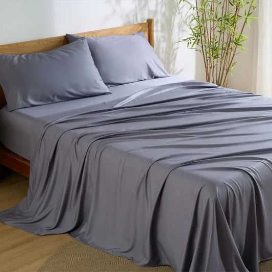 Bamboo Rayon Sheet Set Cooling Breathable Deep Pocket Bedding