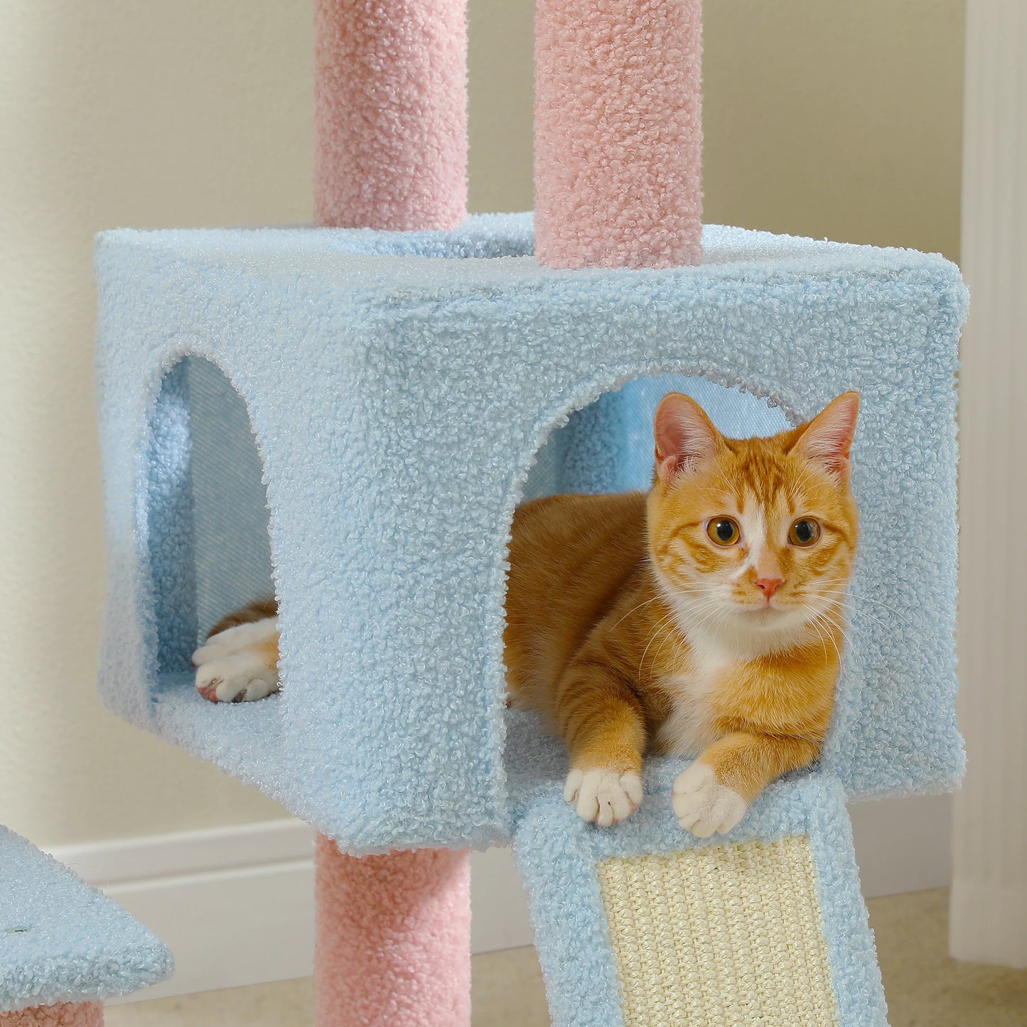 PAWZ Road Flower Cat Tree Tower With Indoor Sisal Posts