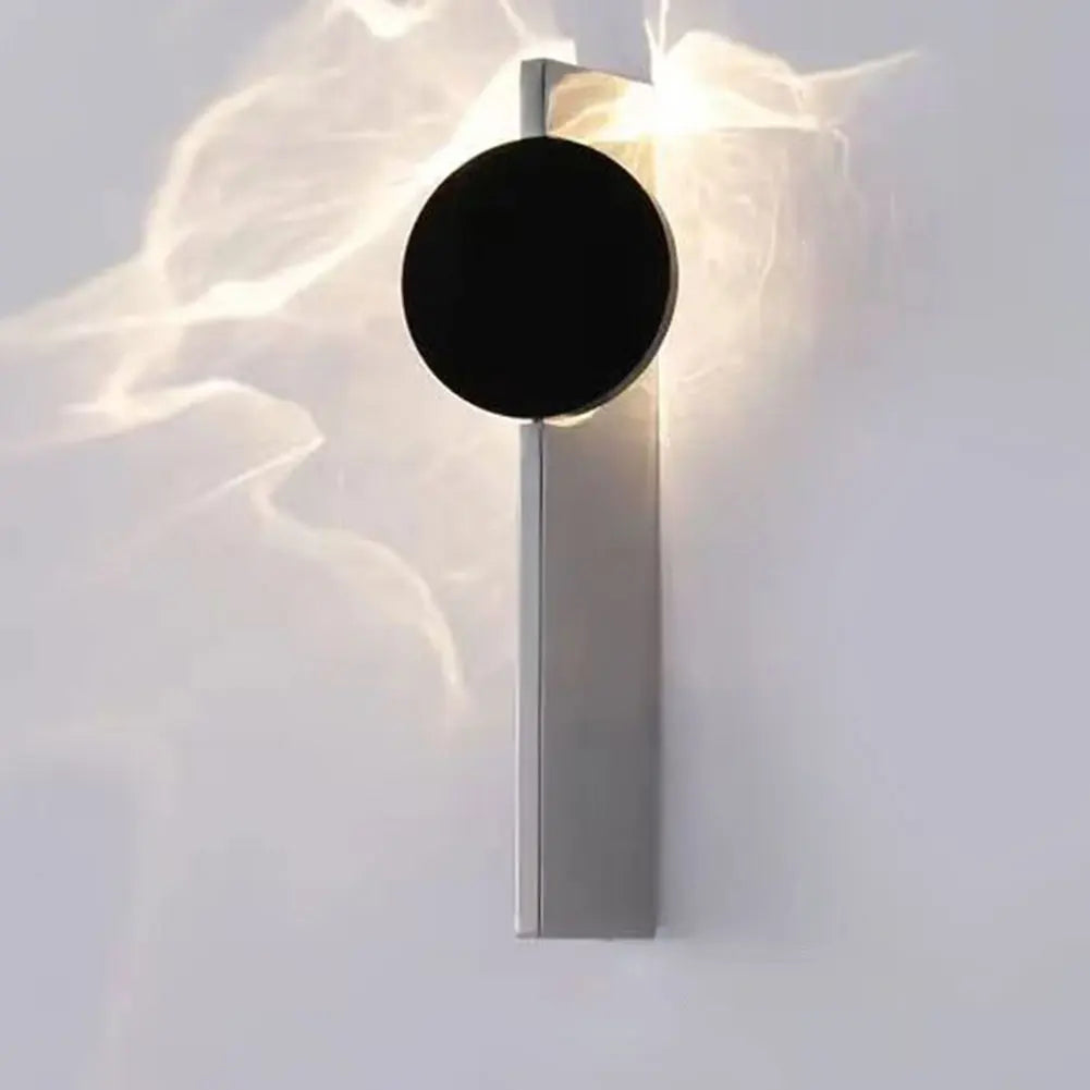 LED Corrugated Wall Lamp Rotatable Water Ripple Wall Light