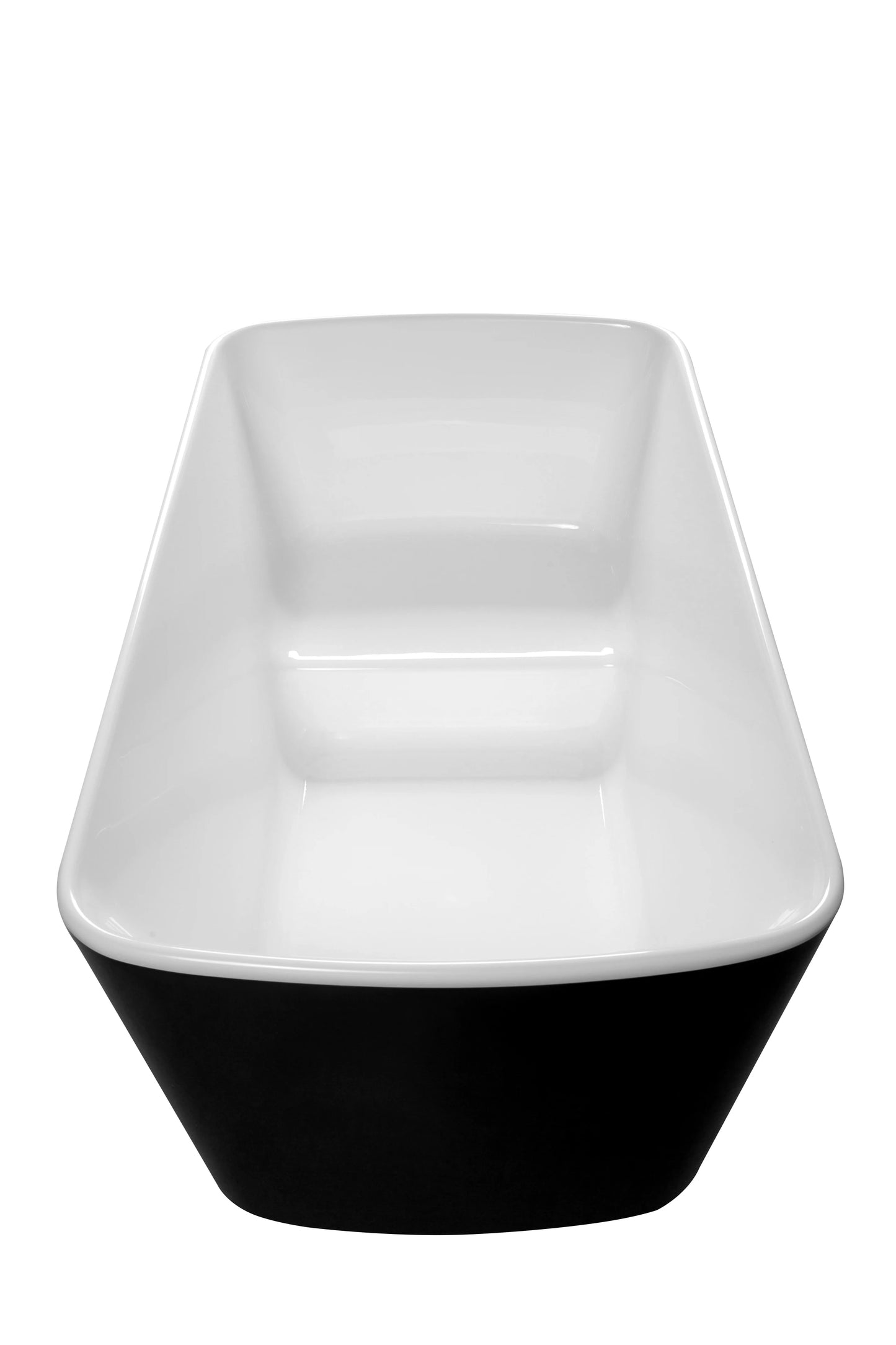 Acrylic Freestanding Soaking Bathtub Square Sit In Design