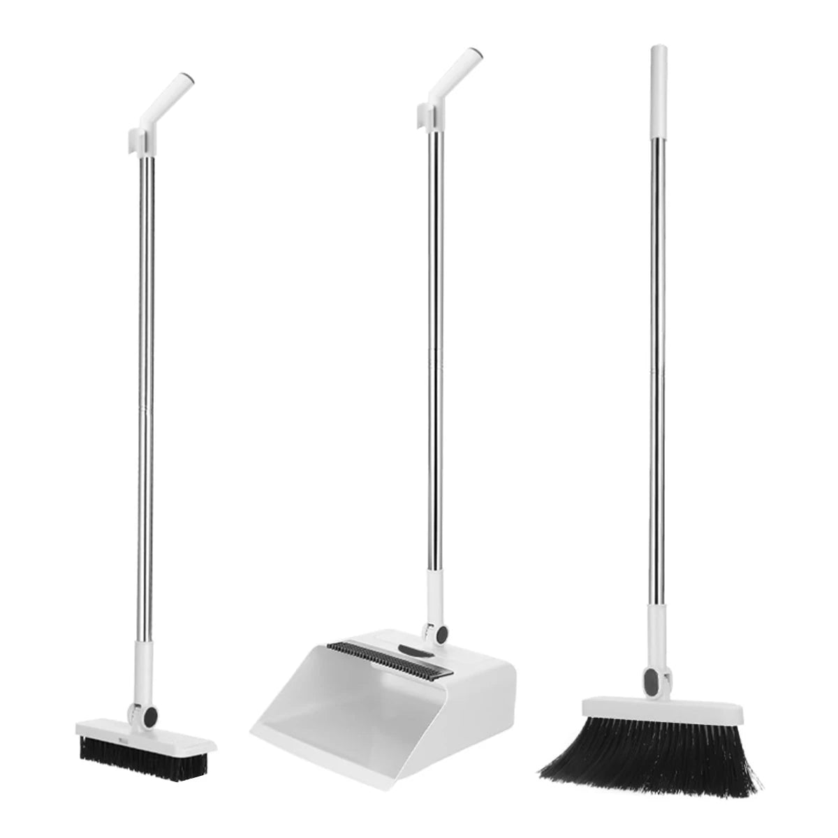 3 In 1 Broom And Dustpan Set For Efficient Cleaning