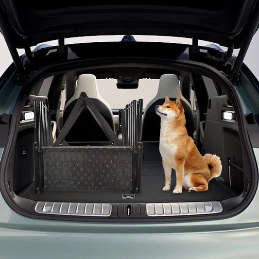 Dog Car Ramp 5 Steps Foldable Nonslip Pet Steps For Large Dog