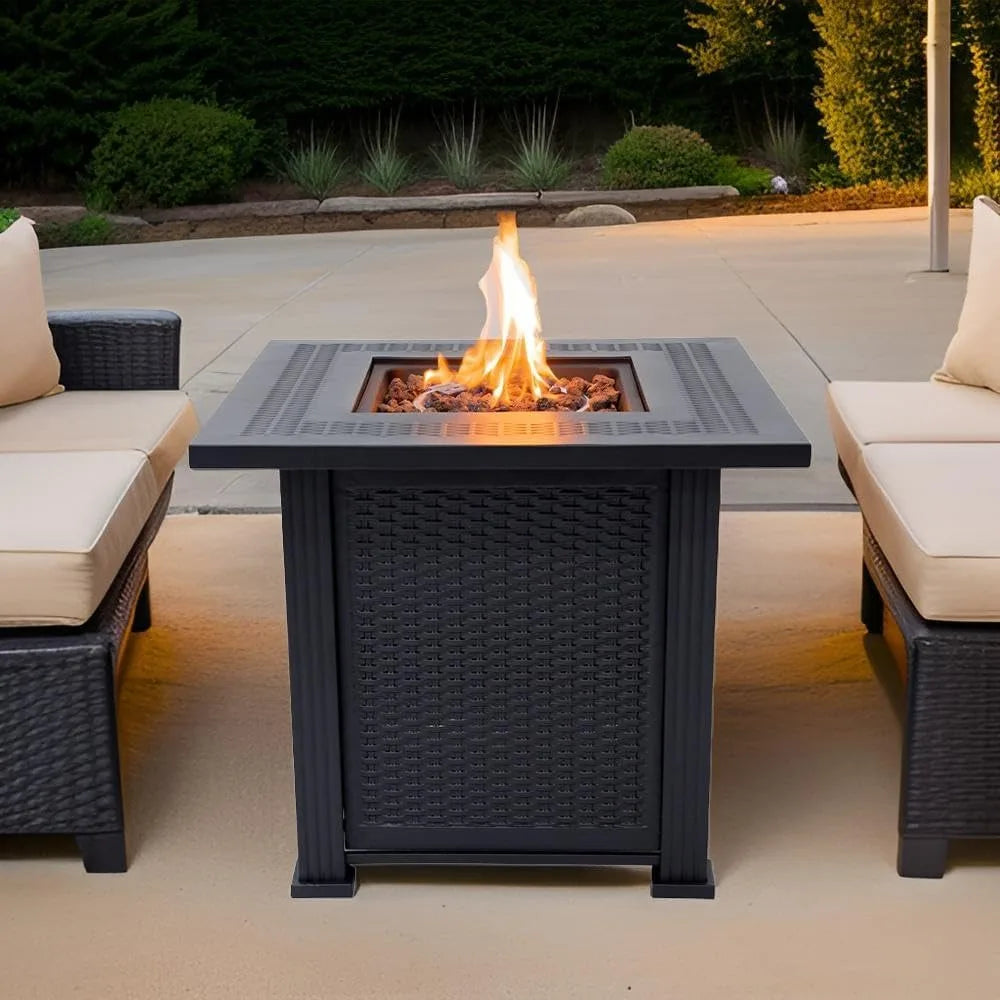 Propane Fire Pit Table 50000 BTU Outdoor Patio Use