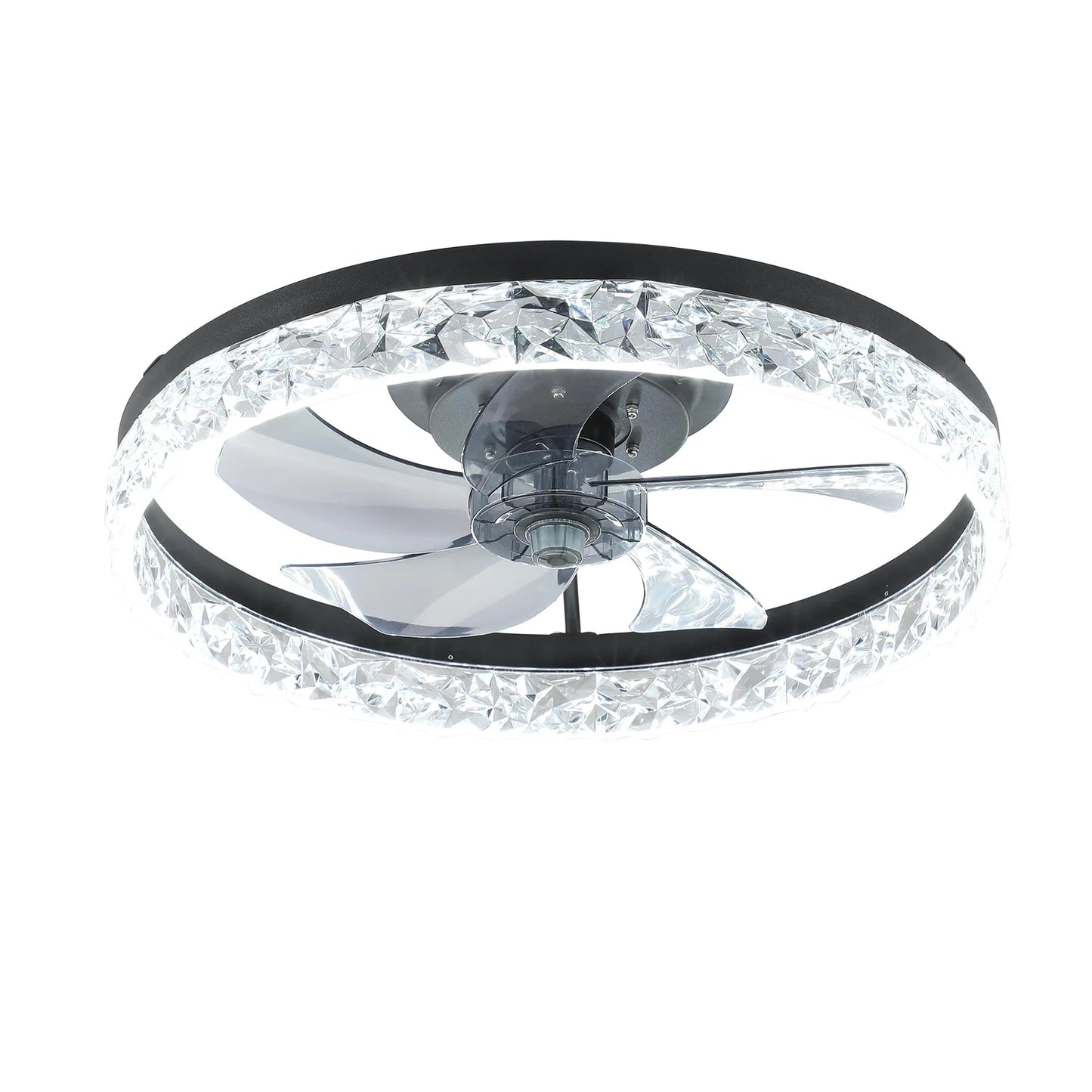 ARLGSITE Six Speed Dimmable LED Ceiling Fan Light with Remote