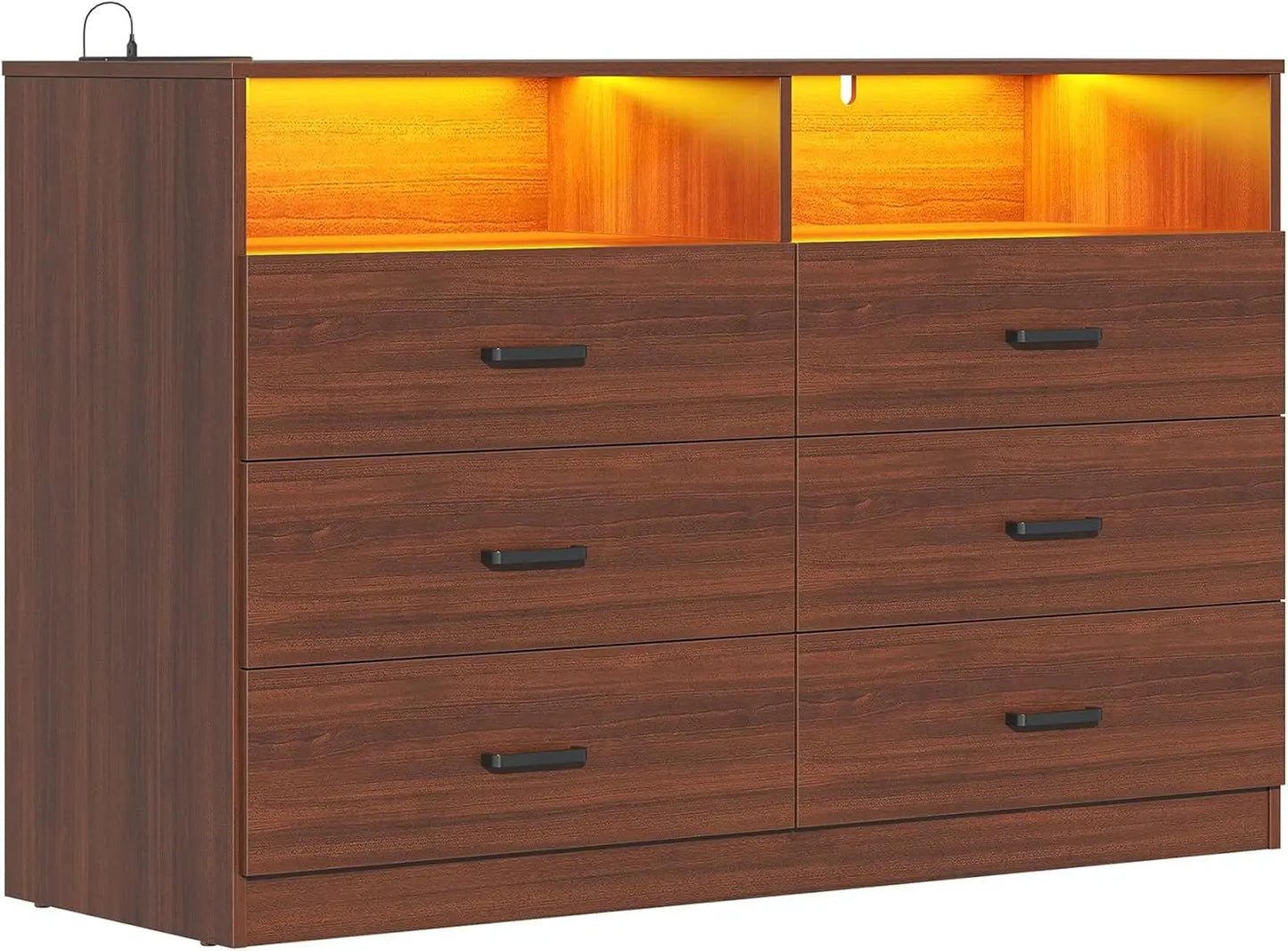 Six Drawer Dresser For Bedroom Modern Chest