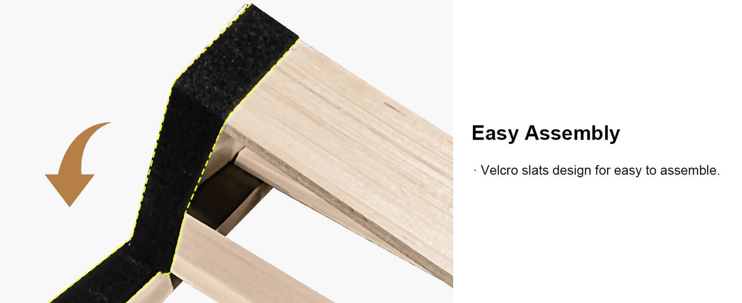 SIBEDSCN LED Bed Frame With Storage Drawers And Teddy Upholstery